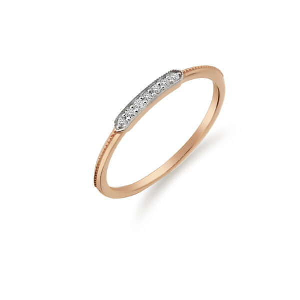 0.07 CT Pırlanta Alyans Yüzük